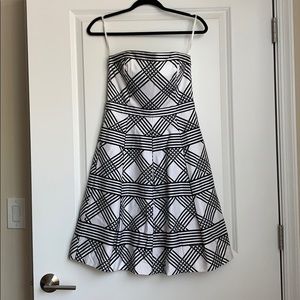 NWT White House Black Market Strapless Dress